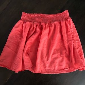 Old Navy Coral Textured Skirt